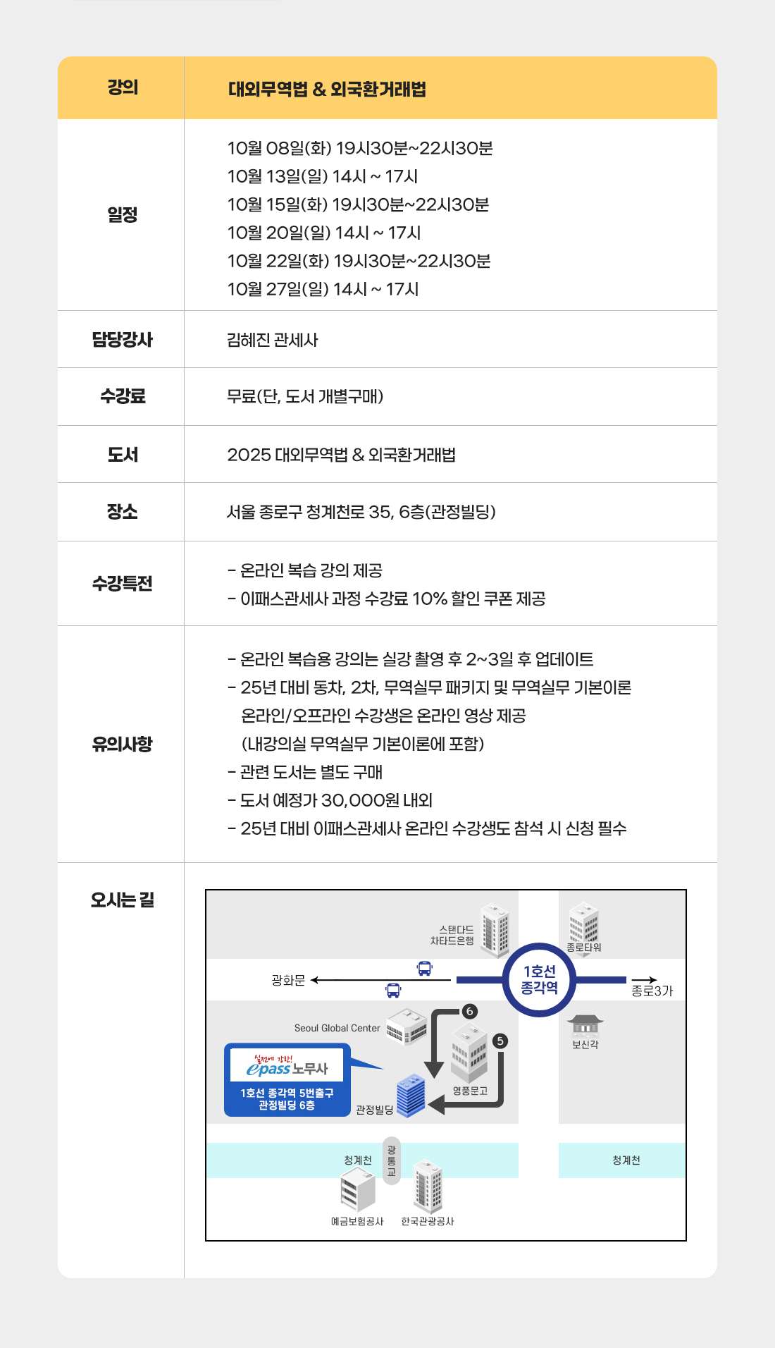 대외무역법&외국환거래법 무료특강